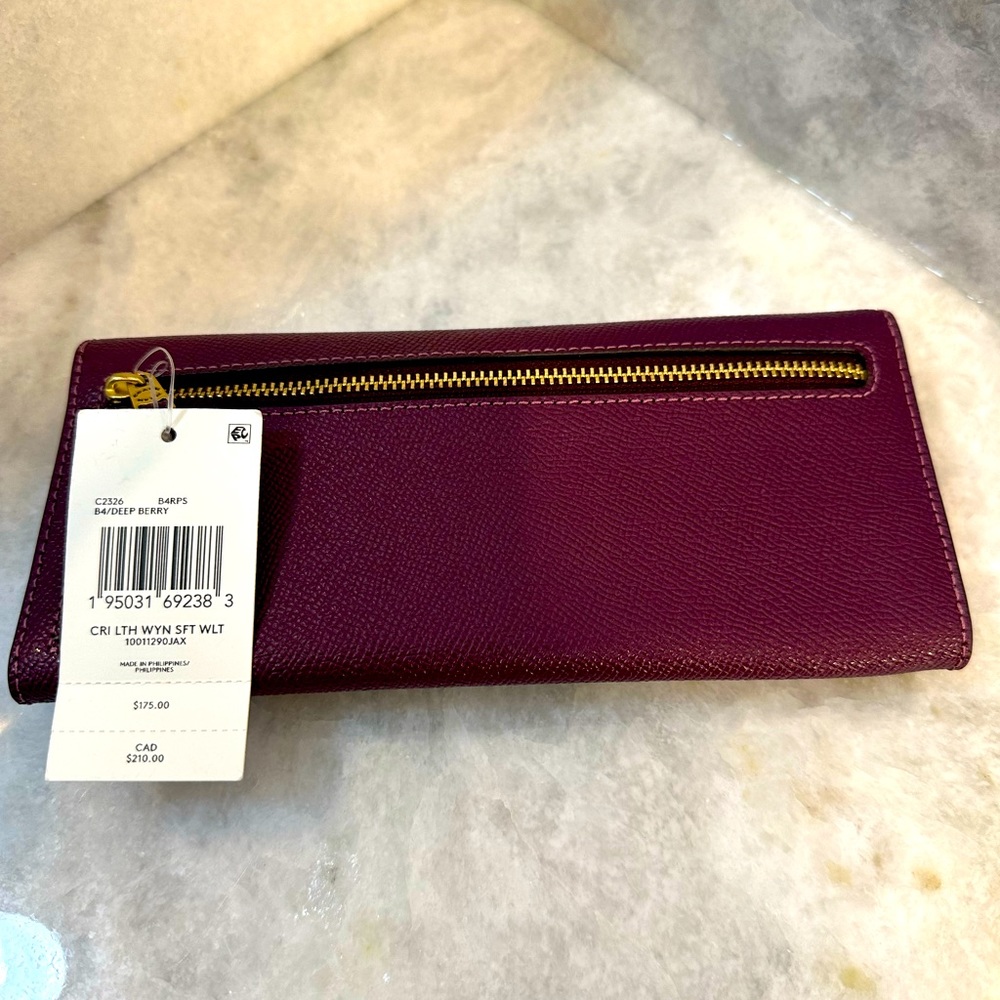 Coach Women’s WYN Soft Wallet - Picture 8 of 13